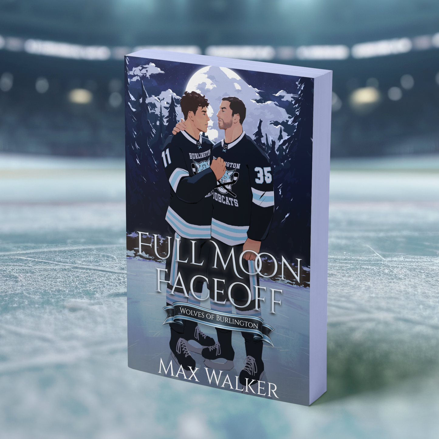 Signed Paperback Copies of FULL MOON FACEOFF
